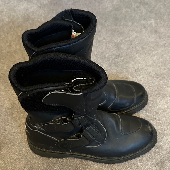 Sidi Shoes - SIDI Motorcycle Riding Boots Rain Leather GUC 41